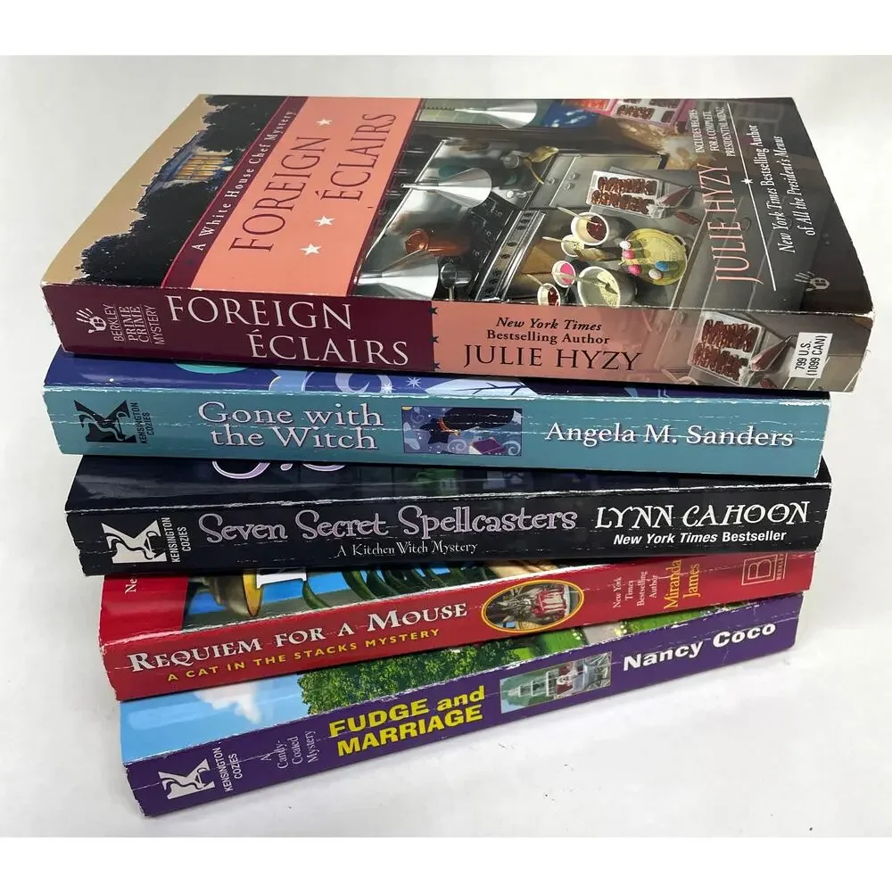 Lot of 5 Gently-Read Cozy Mysteries - Various Titles and Authors Food / Magic - Picture 7 of 7